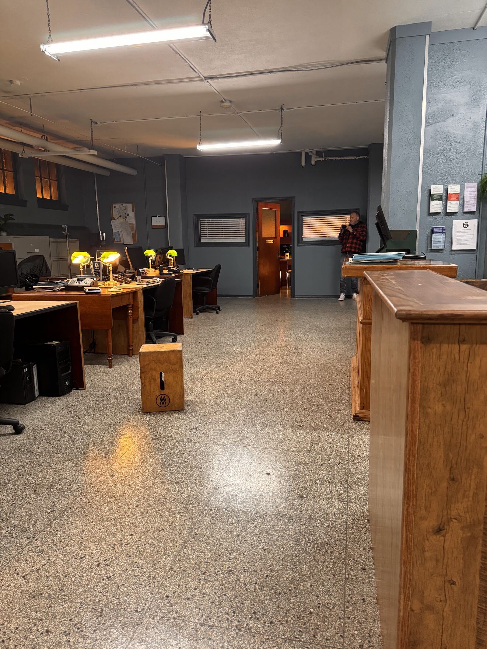 Police Bullpen — angle 6