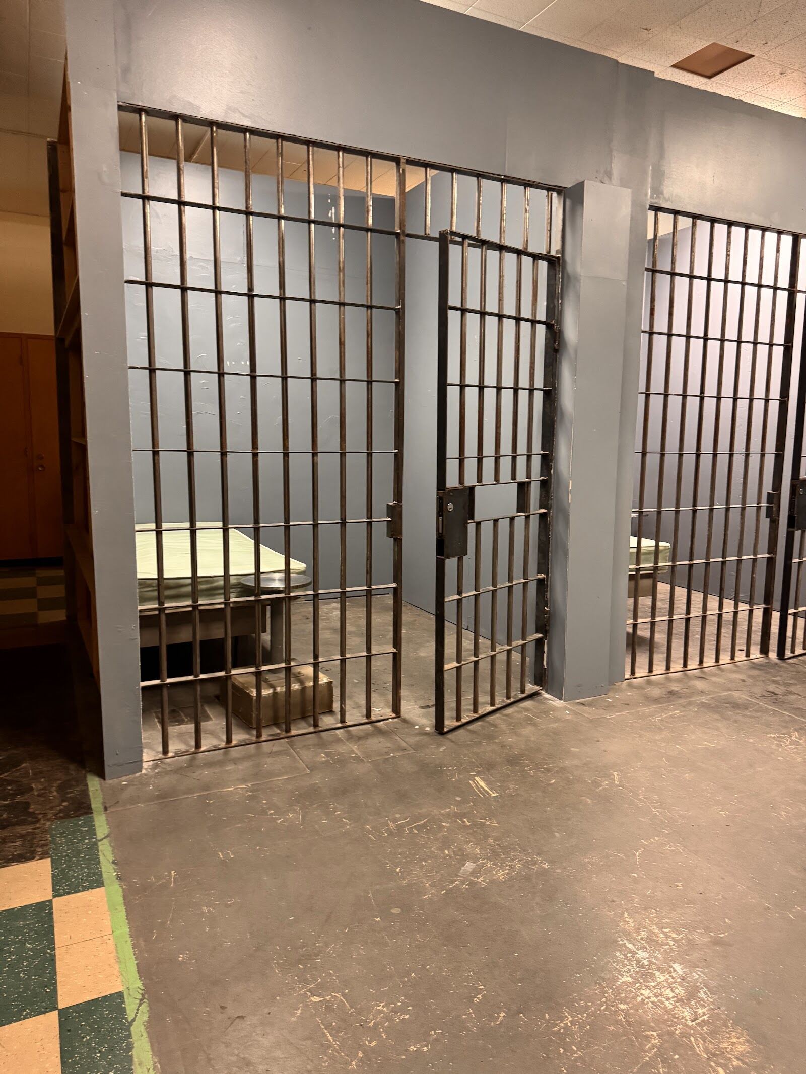 Prison Cells — standing set at Digital Canaries