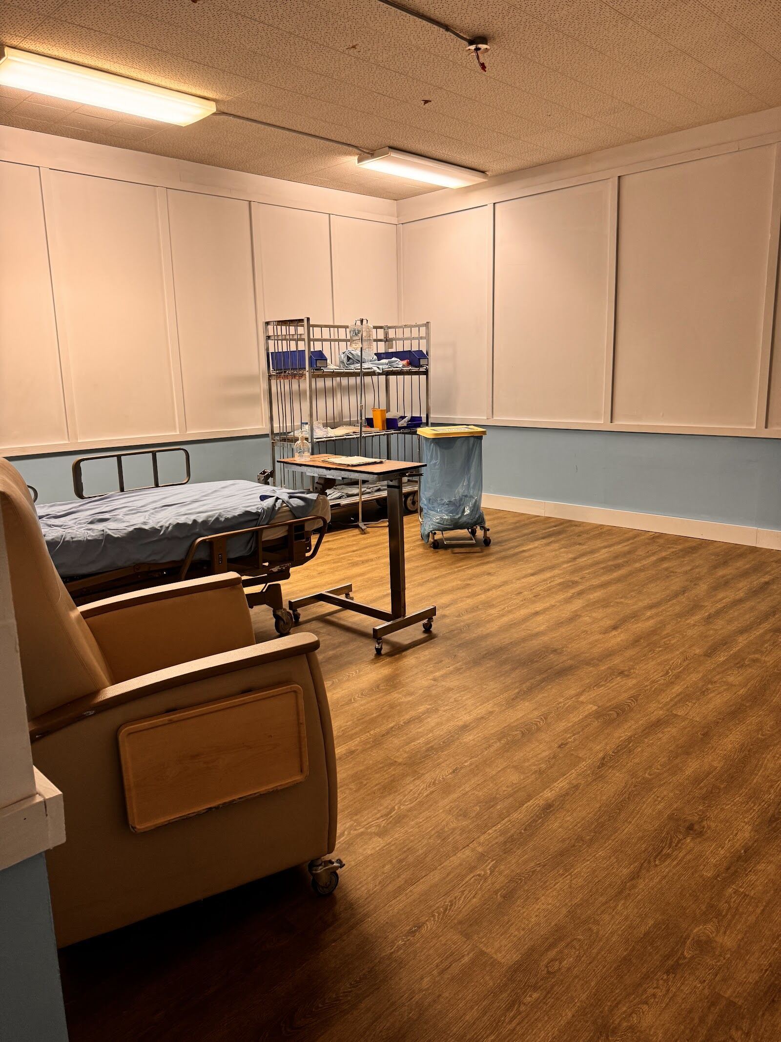 Patient Recovery Rooms — standing set at Digital Canaries