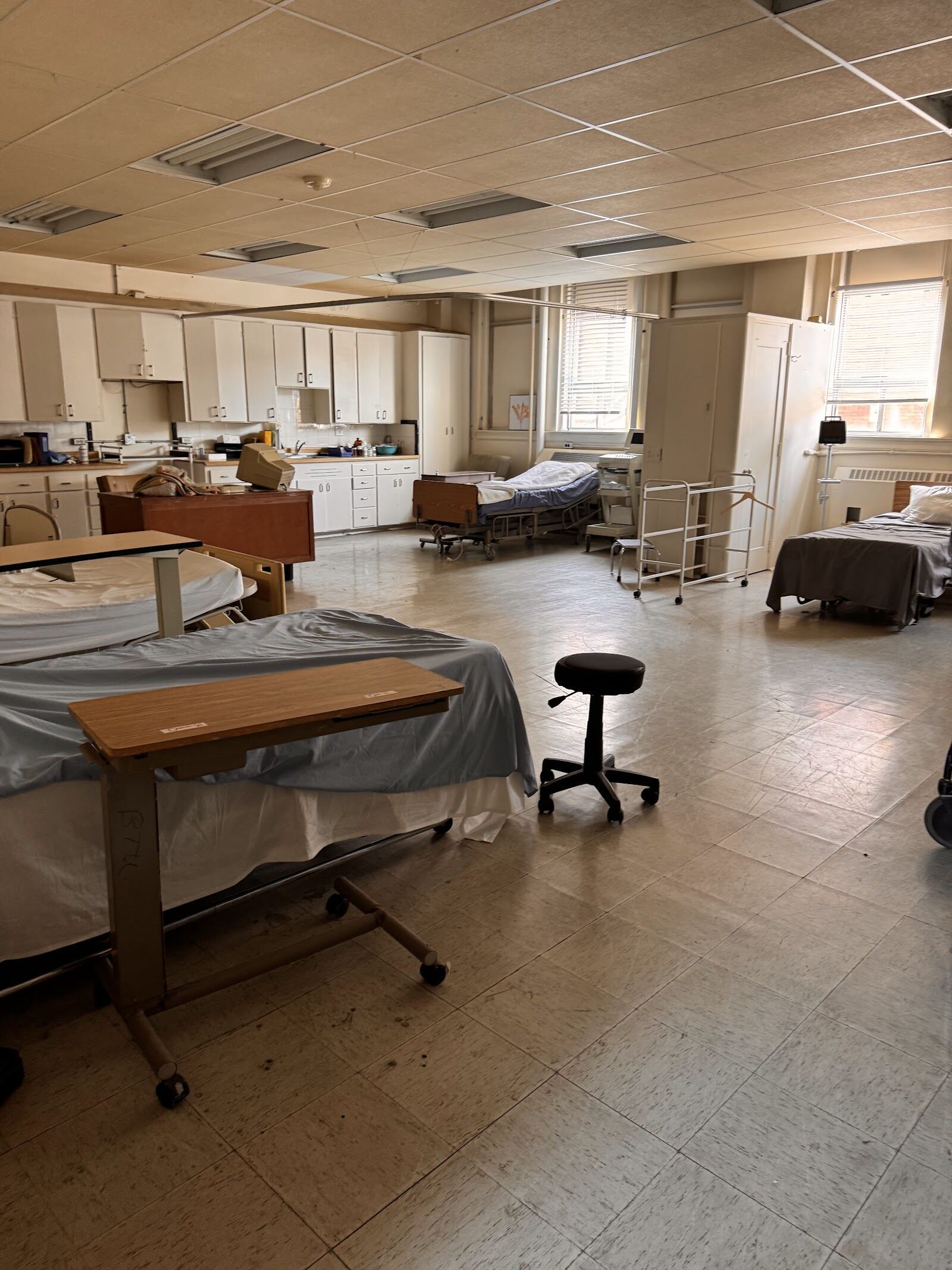 Hospital Ward — standing set at Digital Canaries
